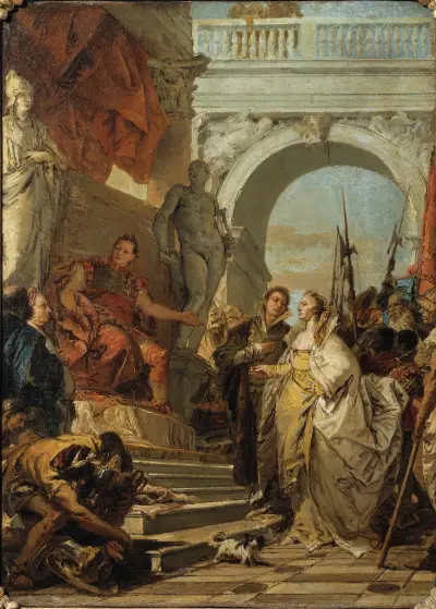Scipios ädelmod av Giovanni Battista Tiepolo