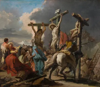 Korsfästelsen av Giovanni Battista Tiepolo