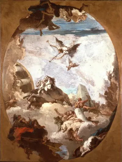 Herkules triumf av Giovanni Battista Tiepolo