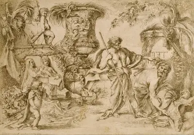Temporalis Aeternitas av Giovanni Benedetto Castiglione