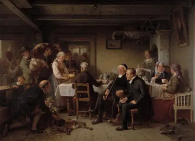 Tithe Collection in Skåne av Bengt Nordenberg