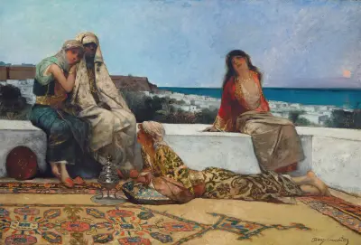 Twilight Hours av Jean-Joseph-Benjamin Constant