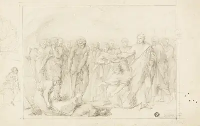 Der Tod des Ananias von Benjamin West