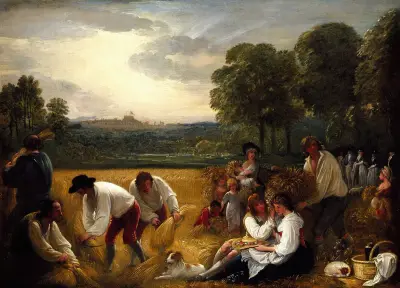 Skörd vid Windsor av Benjamin West