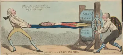 Johnny in a flatting mill av Benjamin West