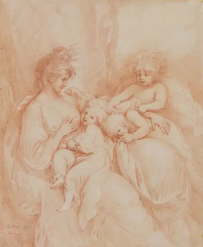 Moderskap av Benjamin West