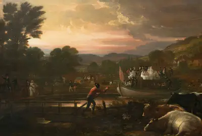 Paddington Canal von Benjamin West
