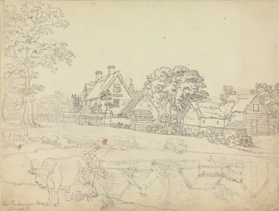 Prästgården i Henstead av Benjamin West