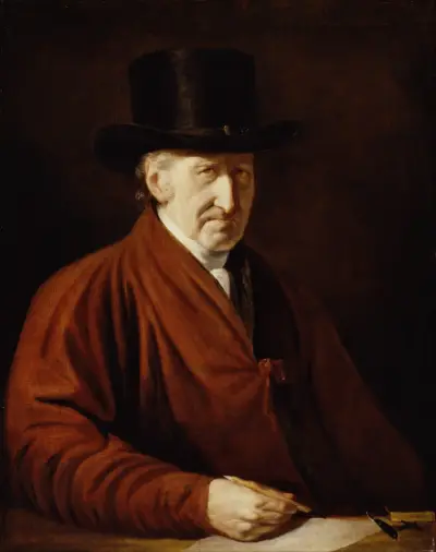 Self-Portrait av Benjamin West