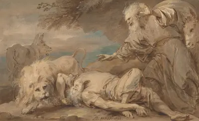 Der ungehorsame Prophet von Benjamin West
