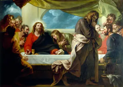 The Last Supper av Benjamin West