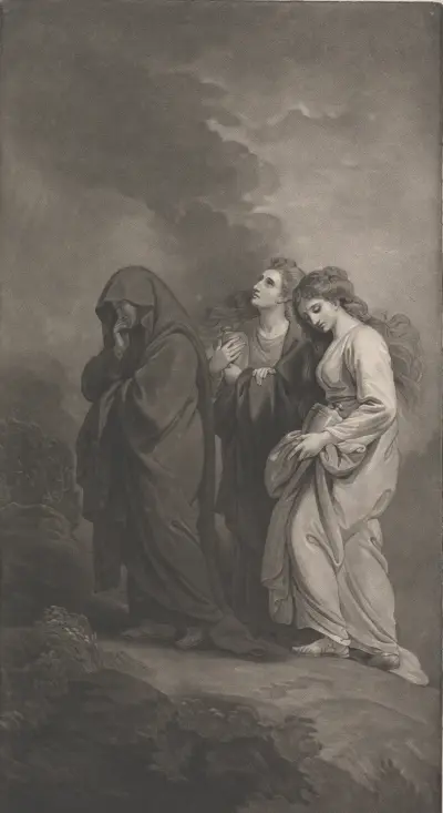 Die drei Marien auf dem Weg zum Grab von Benjamin West