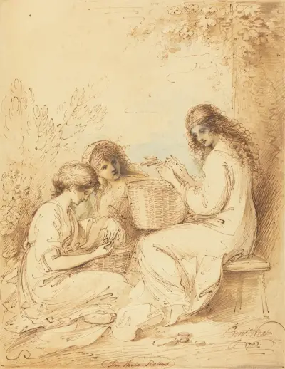 De tre systrarna av Benjamin West