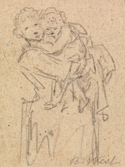 Kvinna och barn av Benjamin West
