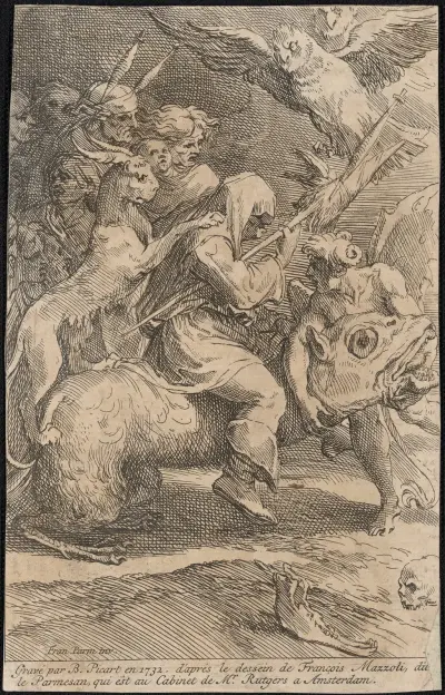 The witches’ sabbath av Bernard Picart