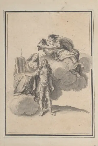 Vignette from the Galerie des Glaces, Versailles – nr 2 av Bernard Picart