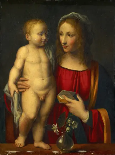 Madonna With Child av Bernardino Luini
