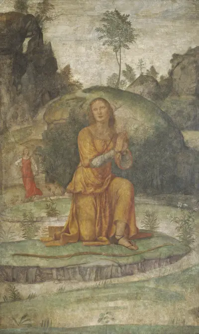 Procris’ Prayer to Diana av Bernardino Luini