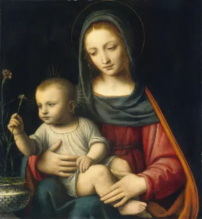 Madona s karafiátem, Bernardino Luini