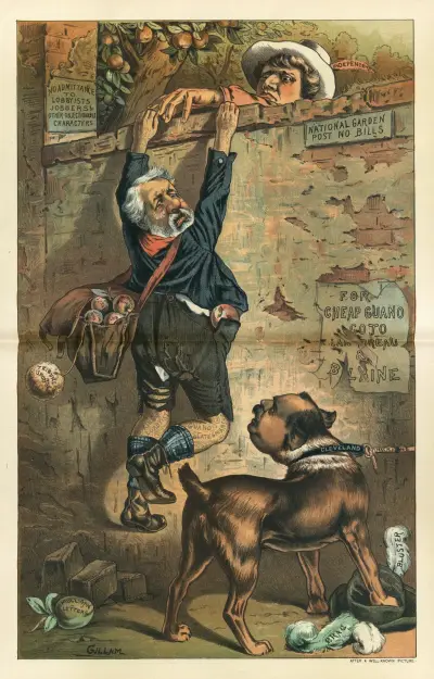 Out of the frying-pan into the fire av Bernhard Gillam