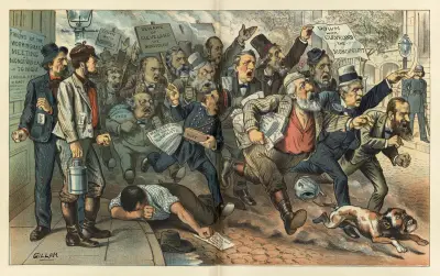 ‘Stop thief!’, Bernhard Gillam