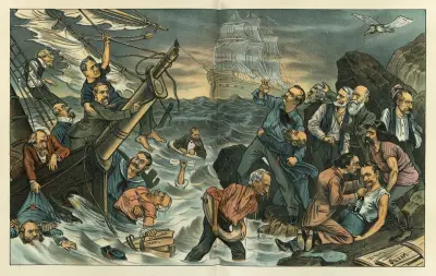 They saw their ‘Flying Dutchman’ – it crossed their path, and they were lost, Bernhard Gillam