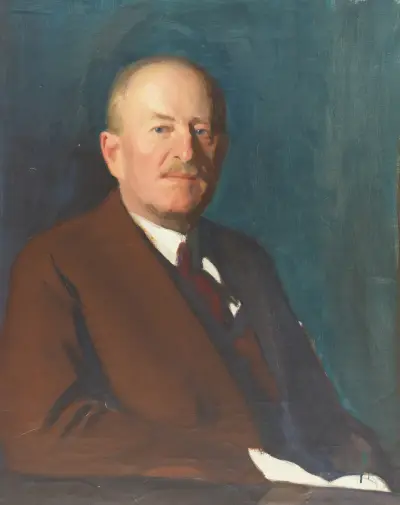 Skiss, Baron Silfverskiöld av Bernhard Österman
