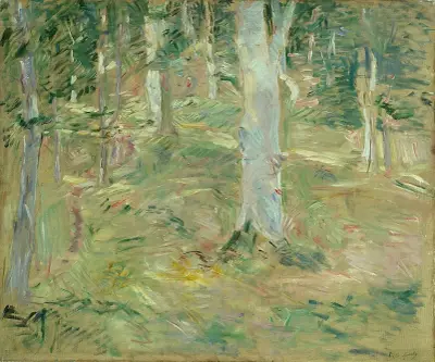 Forêt de Compiègne av Berthe Morisot
