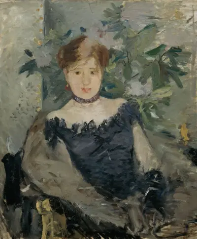 Le Corsage Noir av Berthe Morisot