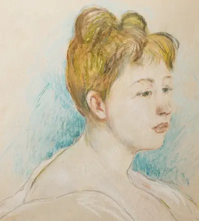 Miss P av Berthe Morisot