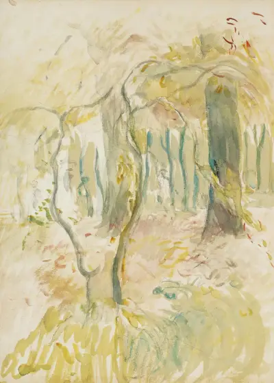Sous-Bois av Berthe Morisot