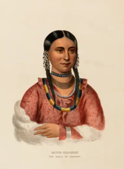 Hayne-Hudjihini. Den vackra örnen av Charles Bird King