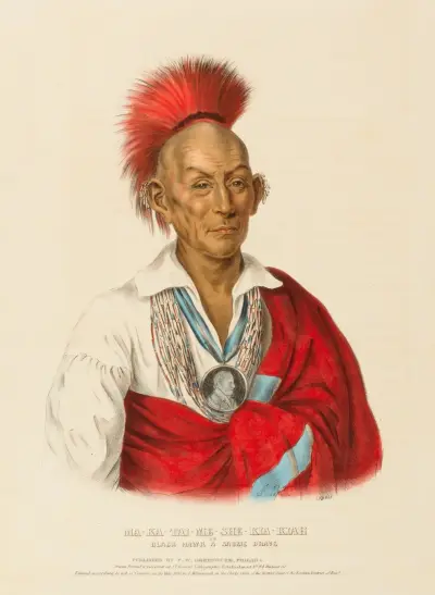 Ma-Ka-Tai-Me-She-Kia-Kiah av Charles Bird King