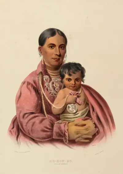Mo-Hon-Go. Osage Woman, Charles Bird King
