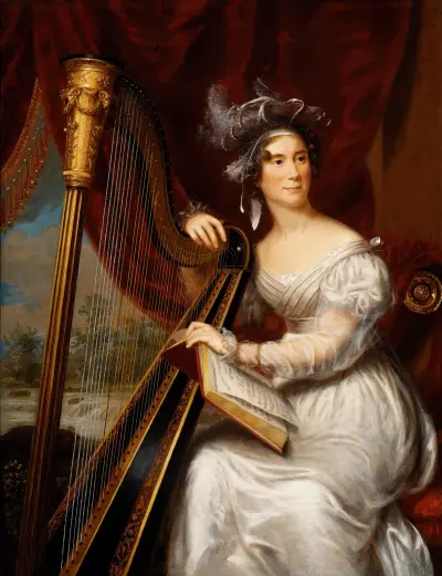 Mrs. John Quincy Adams av Charles Bird King