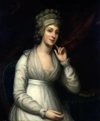 Mrs. Joshua Johnson av Charles Bird King