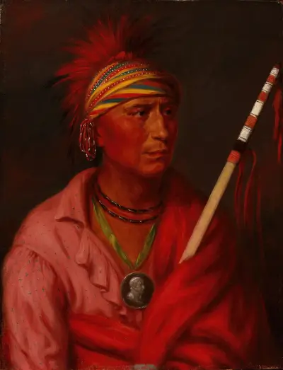 No Heart (Nan-che-ning-ga) av Charles Bird King