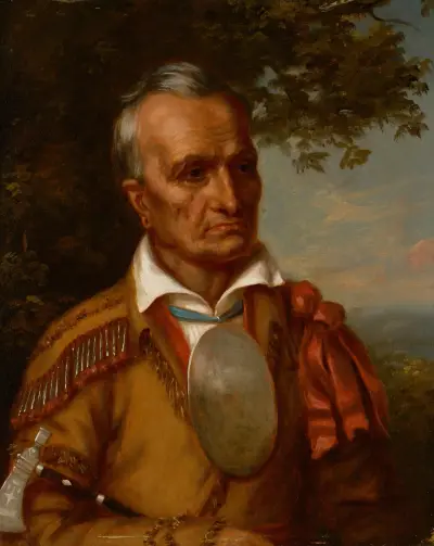 Red Jacket, Seneca Chief (Sagoyewatha) av Charles Bird King