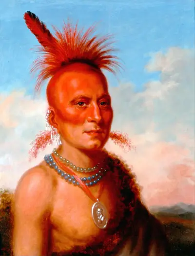Sharitarish (Wicked Chief), Pawnee av Charles Bird King
