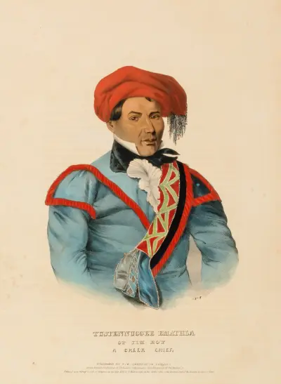 Tustennuggee Emathla av Charles Bird King