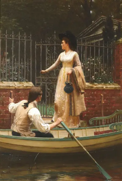 The Elopement av Edmund Blair Leighton