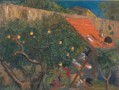 In The Garden av Boris Grigoriev
