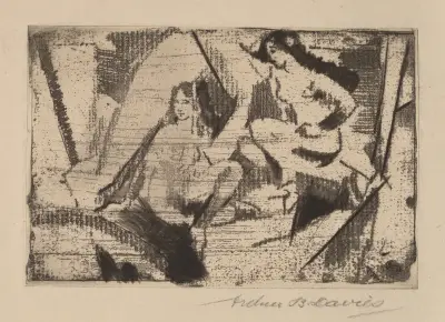 Erscheinung von Arthur Bowen Davies