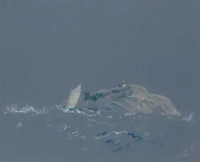Bear Island Light av Arthur Bowen Davies