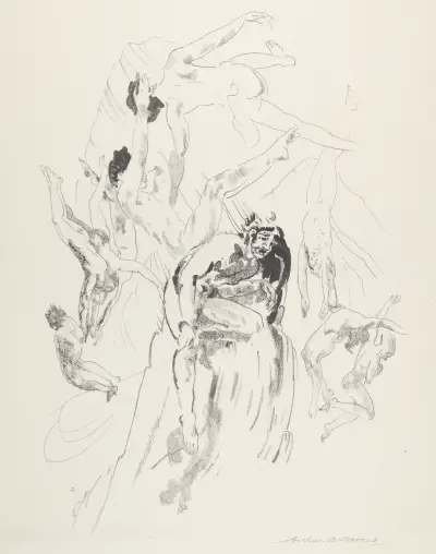 Bird Men, Arthur Bowen Davies
