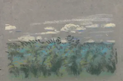 Blue Thicket von Arthur Bowen Davies