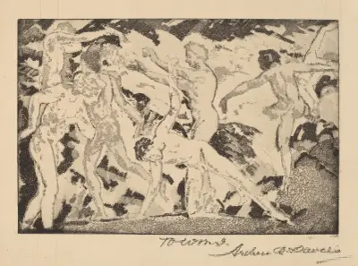 By the Caliban av Arthur Bowen Davies