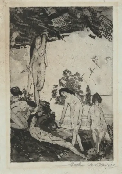 Vid havet av Arthur Bowen Davies