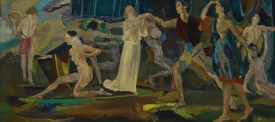 Frische der Verwundeten von Arthur Bowen Davies