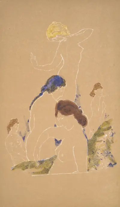 Vårens växt av Arthur Bowen Davies